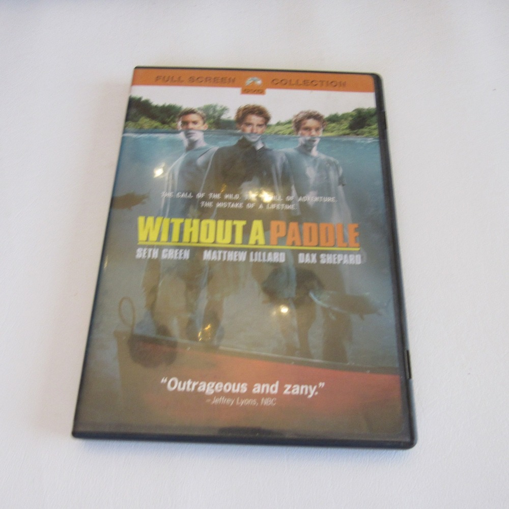 Without a Paddle DVD 2004 Full Screen Collection Seth Green Matthew Lillard PG13